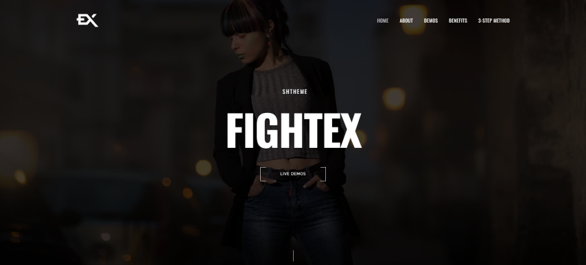 Fightex v1.0 - Showcase Portfolio WordPress Theme