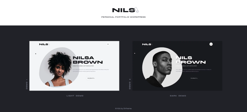 Nils v1.0 - Personal Portfolio WordPress Theme