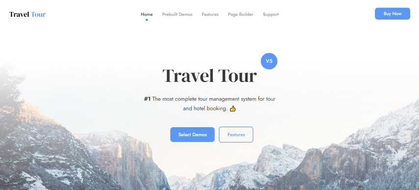 Travel Tour v5.0.3 - Tour Booking, Travel Booking Theme